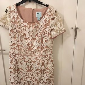 Gorgeous lace and sequin special occasion dress